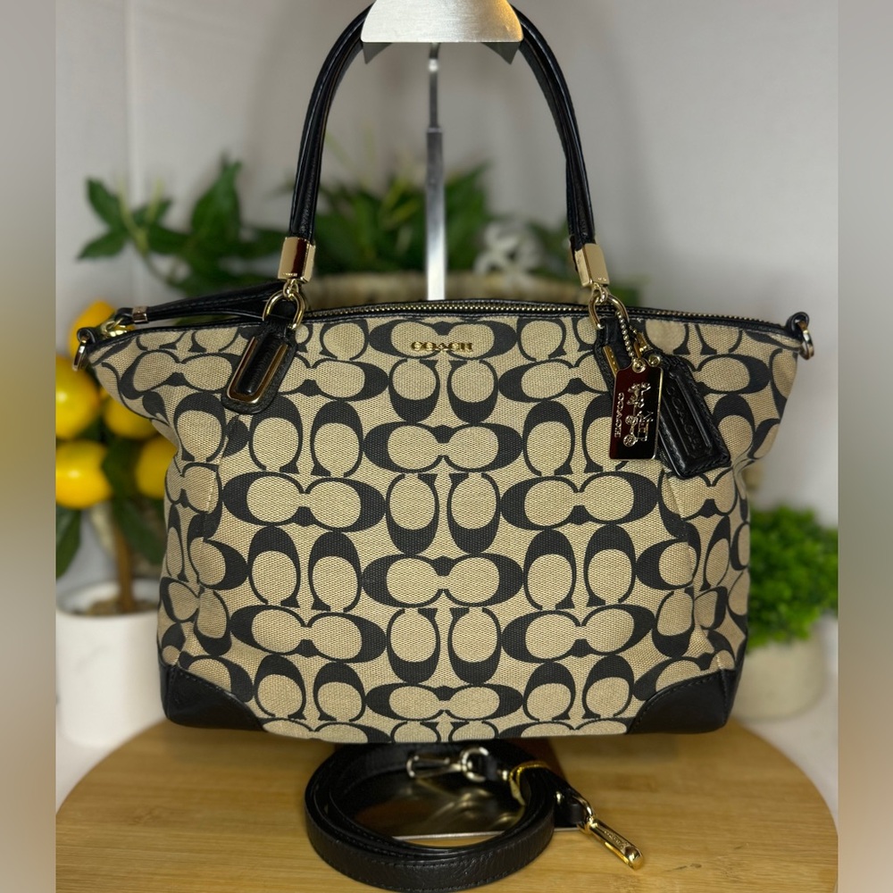 Coach Madison Kelsey Satchel Tote Bag H1381 - 28562 EUC w/strap